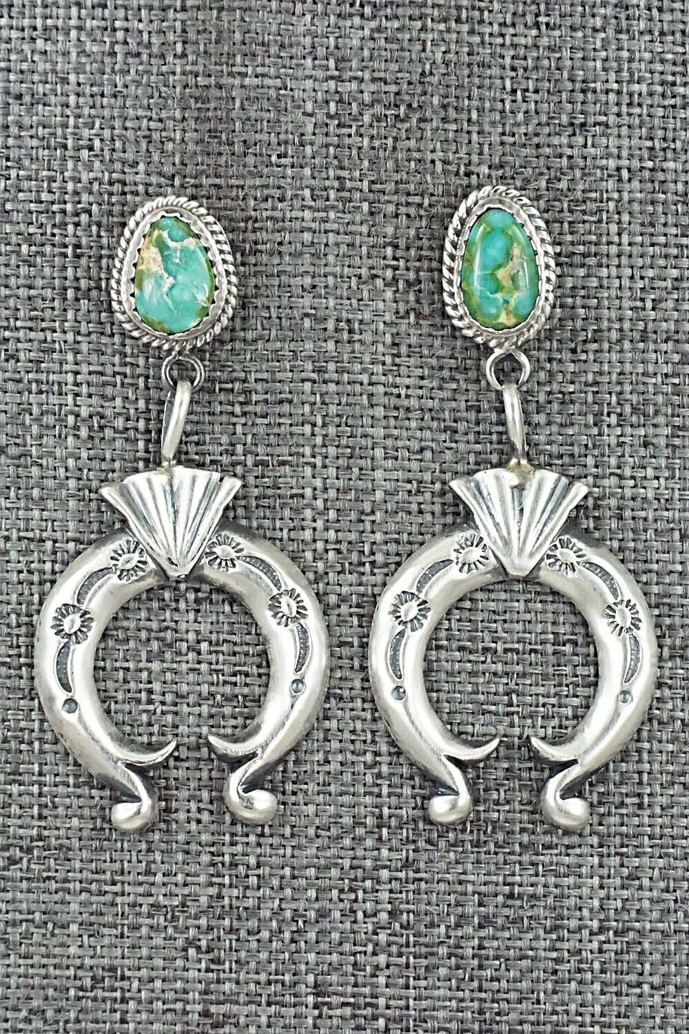 Turquoise & Sterling Silver Earrings - Paige Gordon
