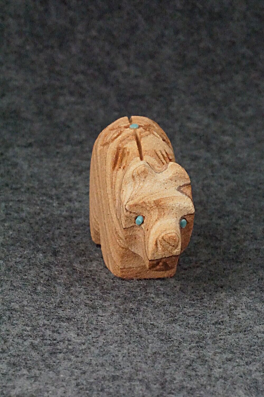 Bear Zuni Fetish Carving - Brandon Phillips