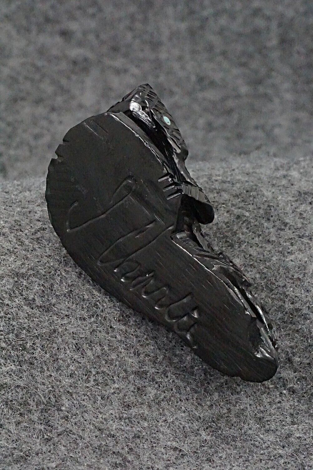 Horned Toad Zuni Fetish Carving - Jensen Charlie