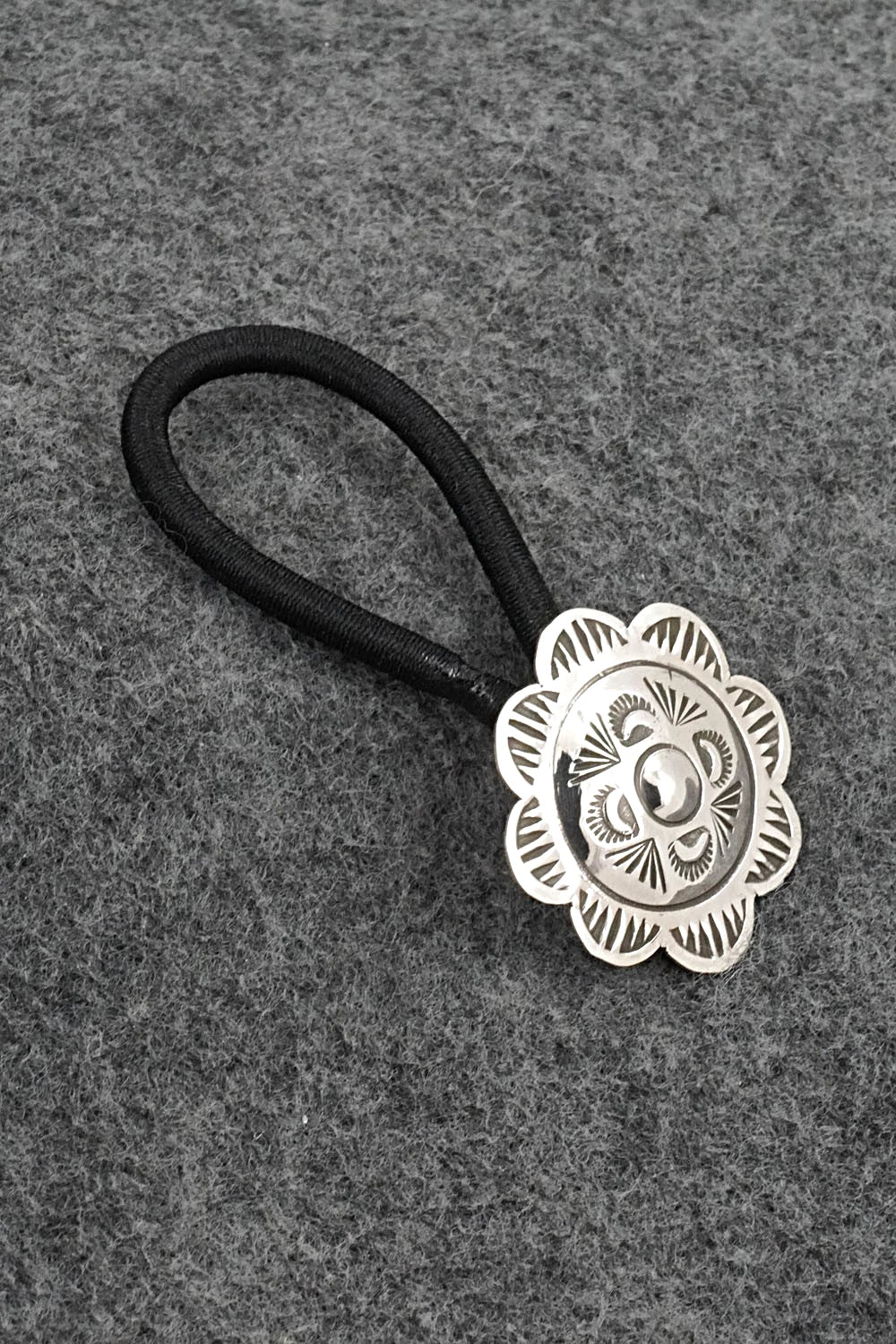 Sterling Silver Hair Tie - Bertha Begay