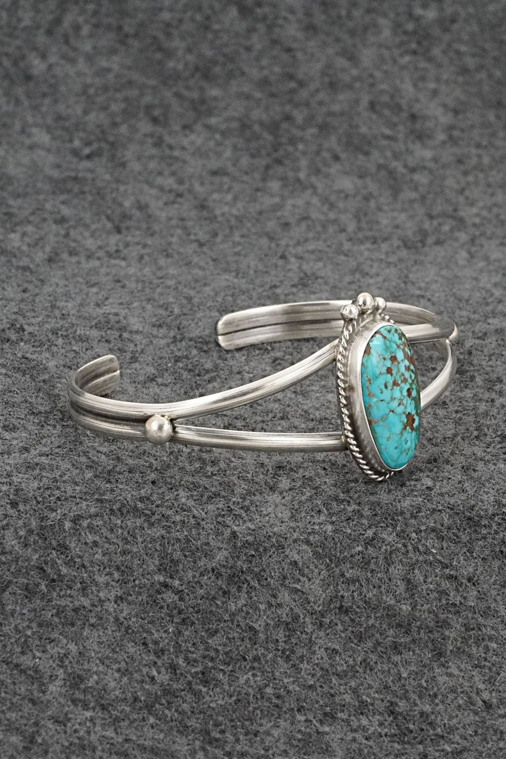 Turquoise & Sterling Silver Bracelet - Rena Begay