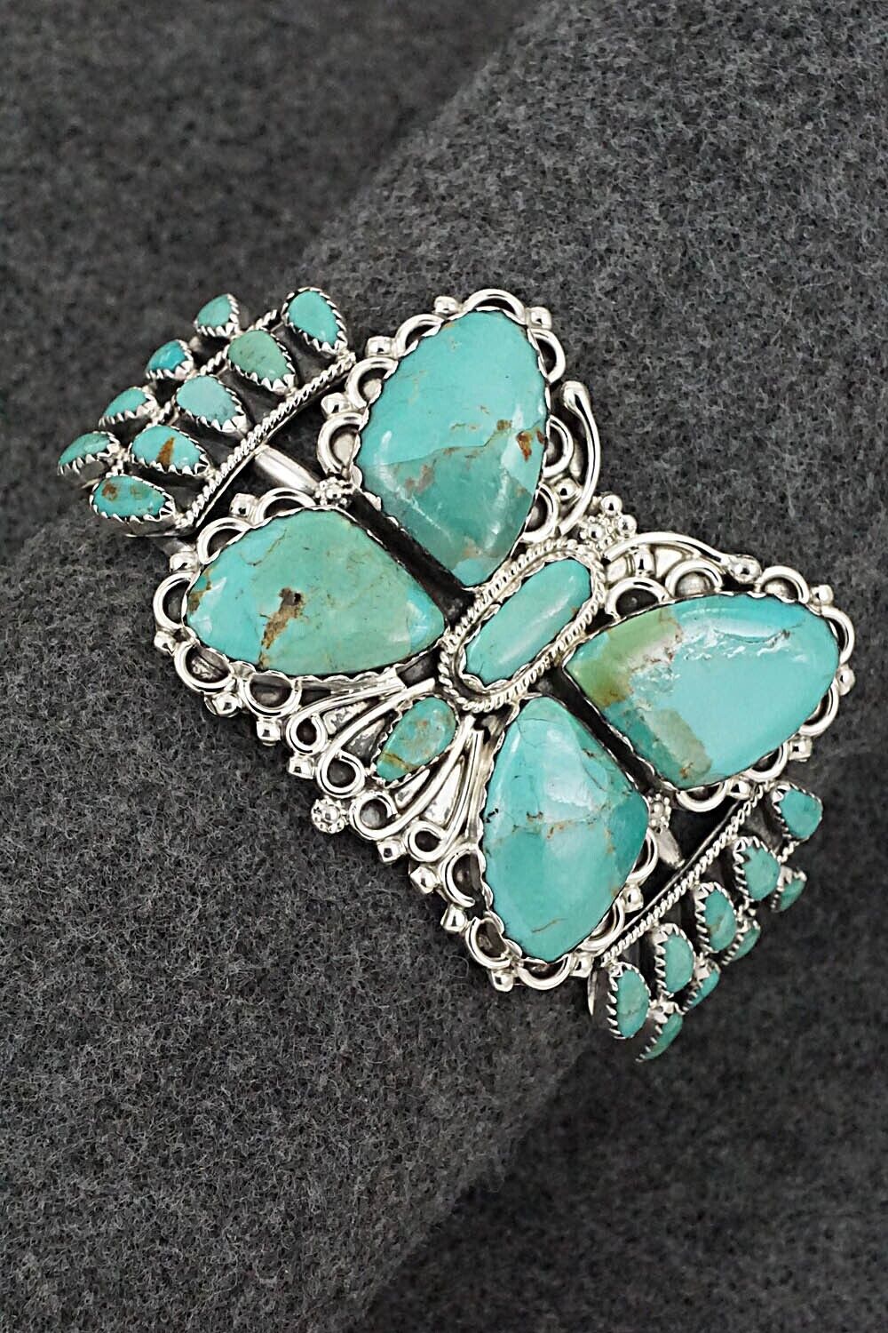 Turquoise & Sterling Silver Bracelet - Zeita Begay