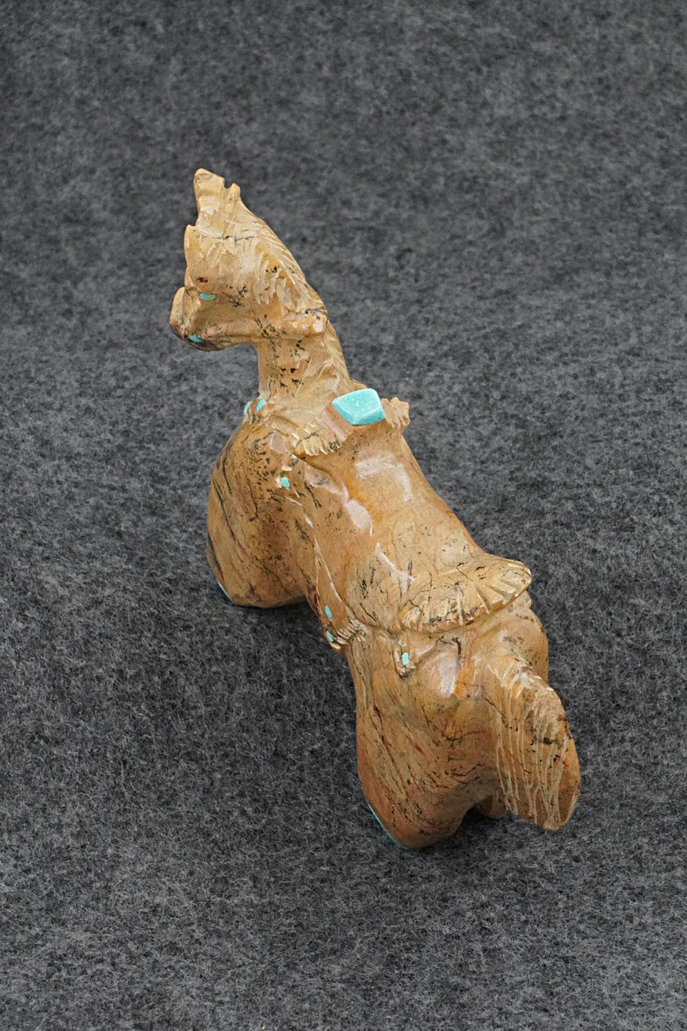 Horse Zuni Fetish Carving - Freddie Leekya