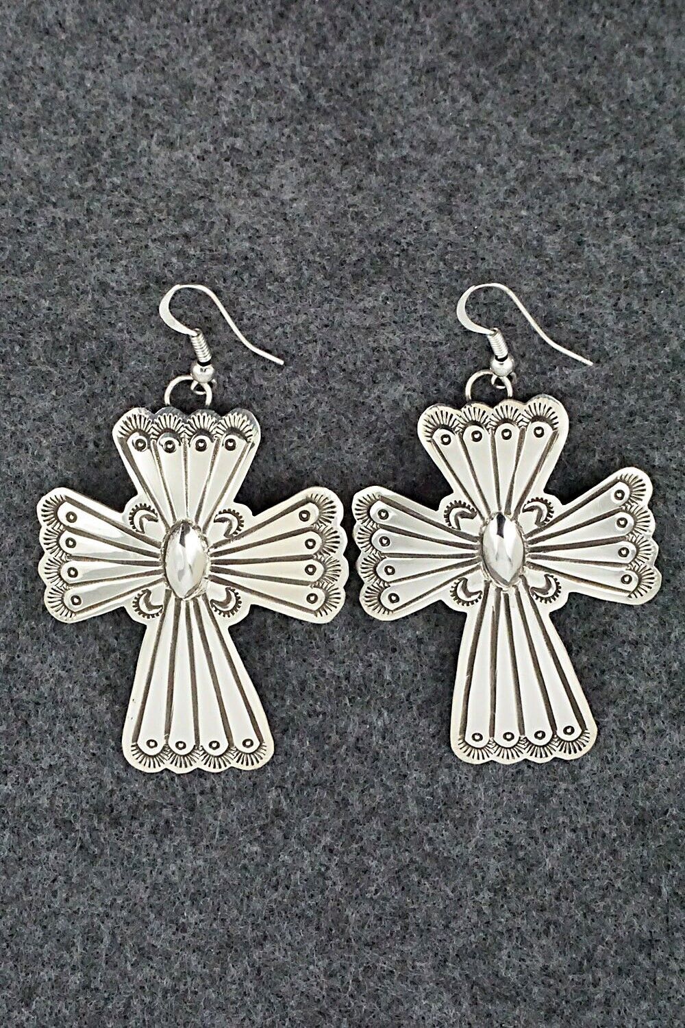 Sterling Silver Earrings - Arnold Blackgoat