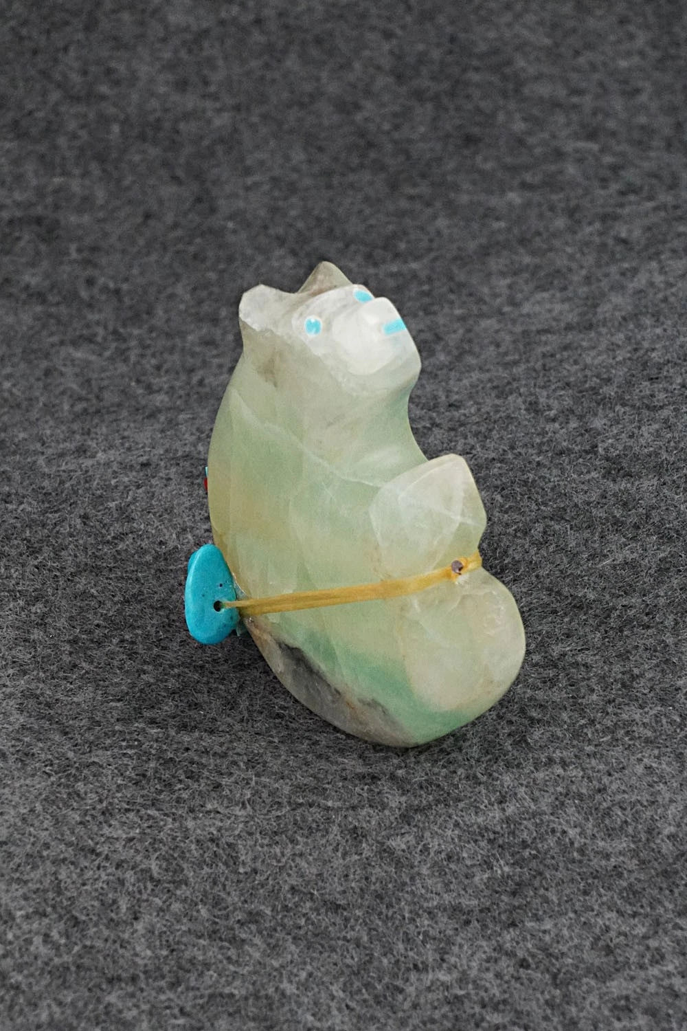 Bear Zuni Fetish Carving - Rodney Laiwakete