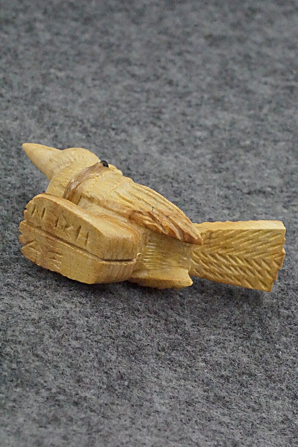 Roadrunner Zuni Fetish Carving - Douglas Martza