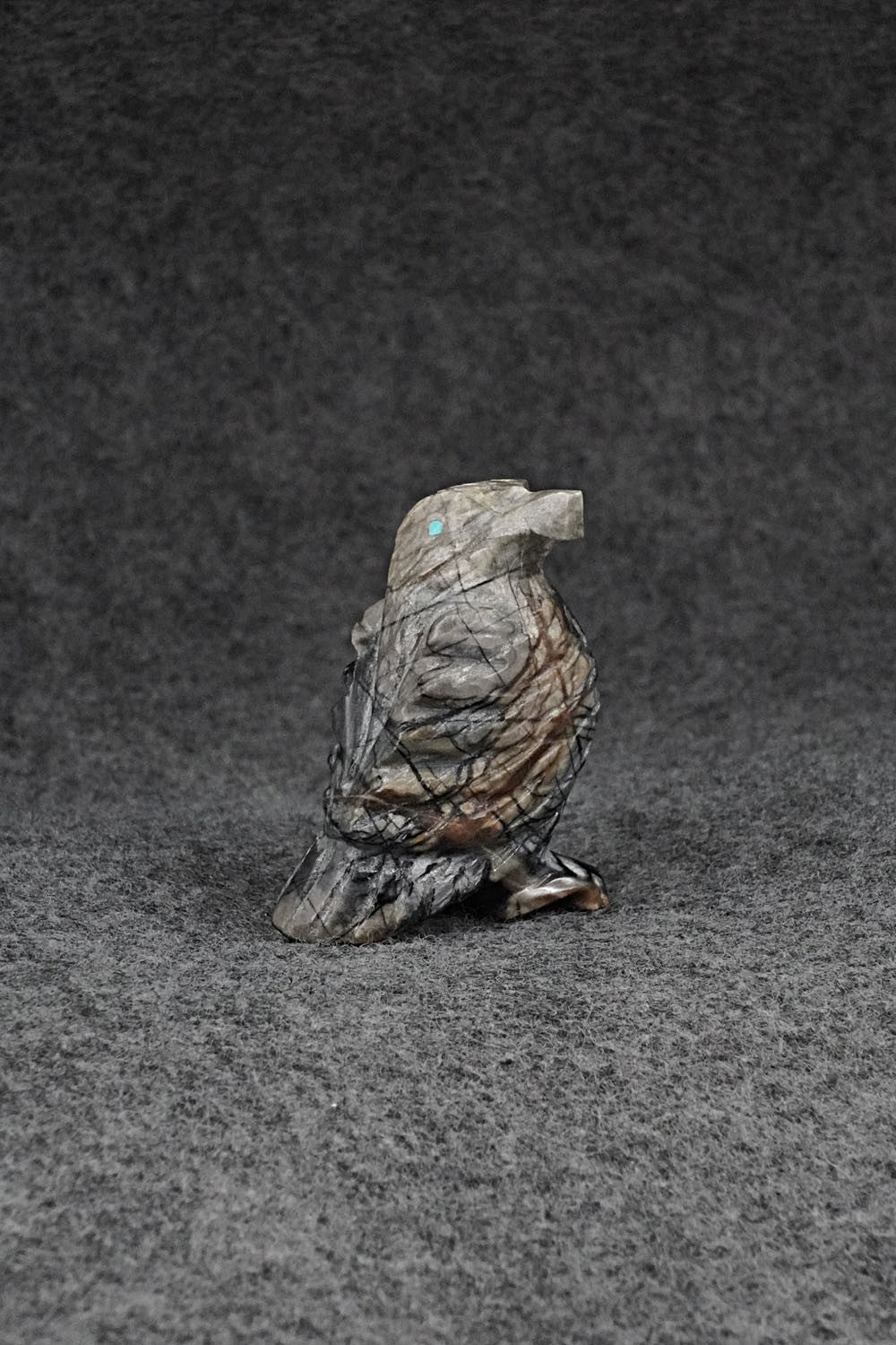 Eagle Zuni Fetish Carving - Tony Mackel