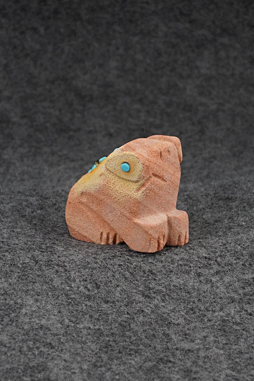 Frog Zuni Fetish Carving - Cody Chavez