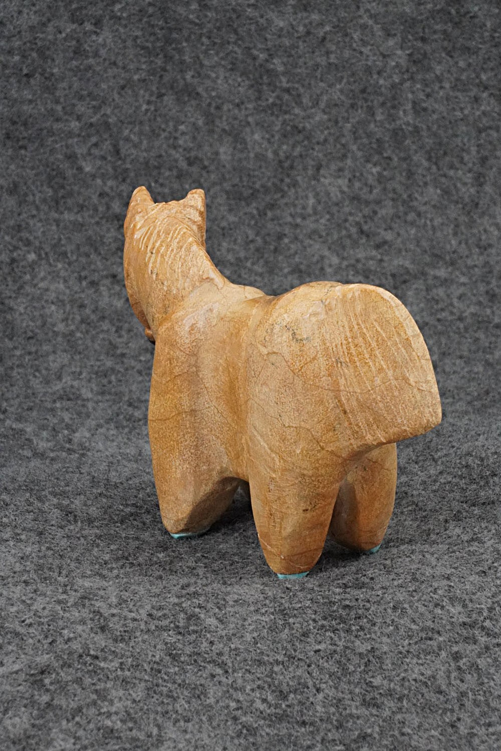 Horse Zuni Fetish Carving - Freddie Leekya