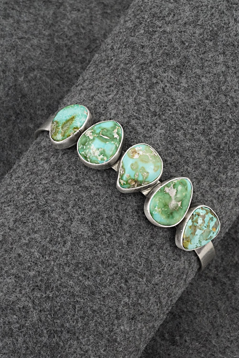 Turquoise & Sterling Silver Bracelet - Verley Betone
