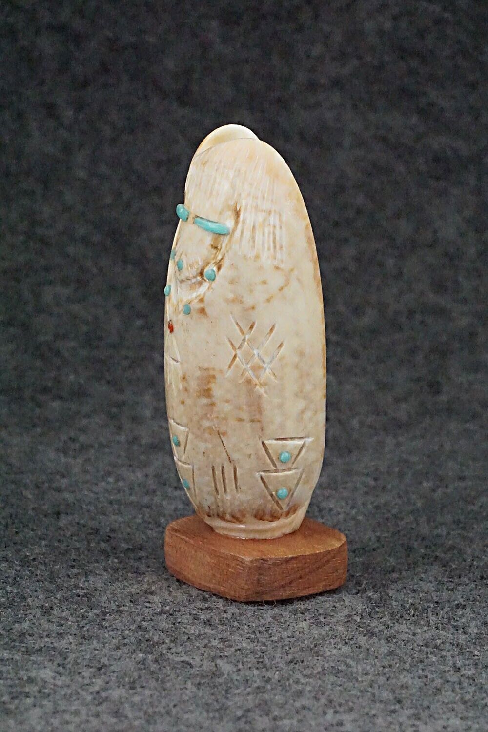 Corn Maiden Zuni Fetish Carving - Brandon Phillips