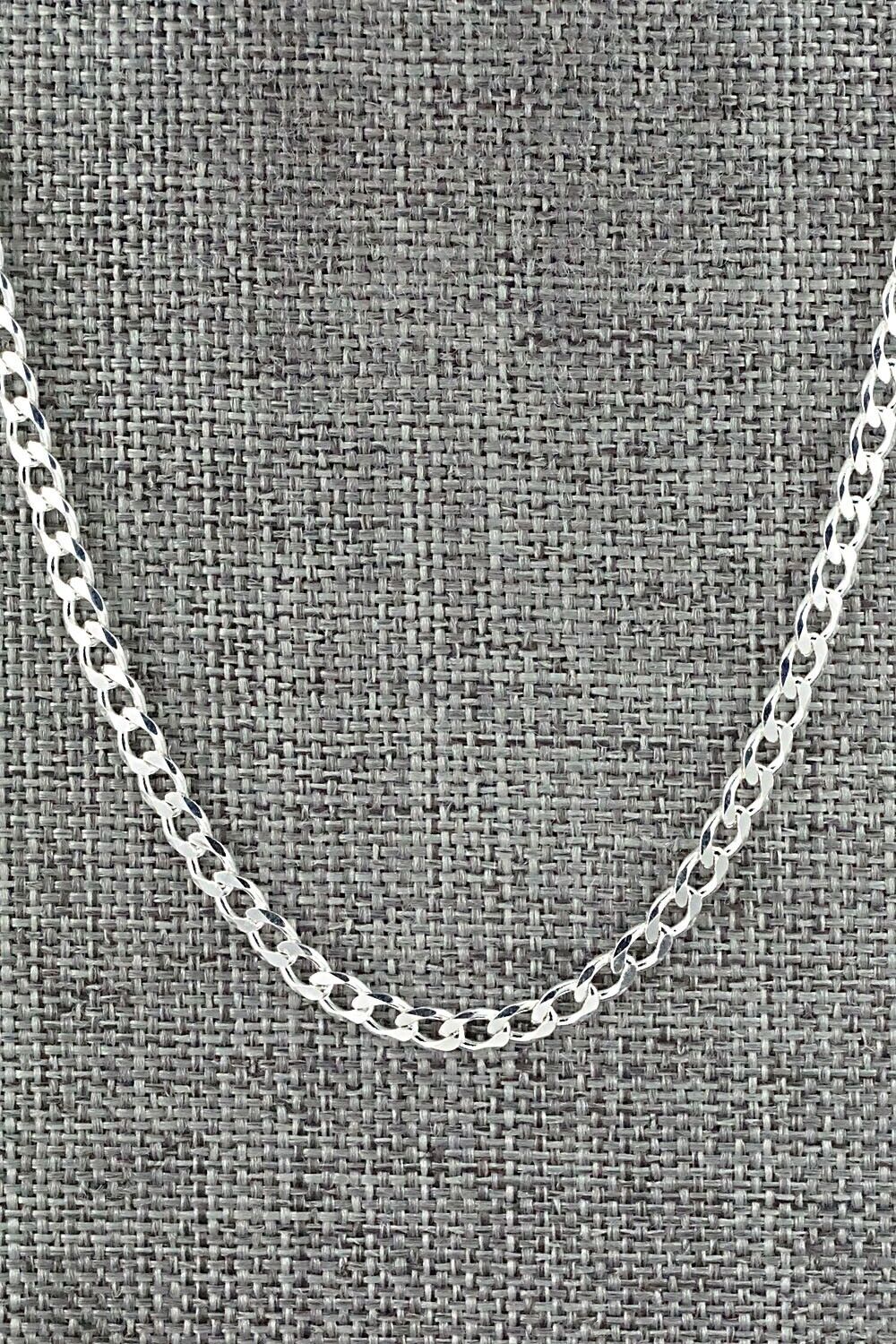 Sterling Silver Chain Necklace - Sterling Silver 16"