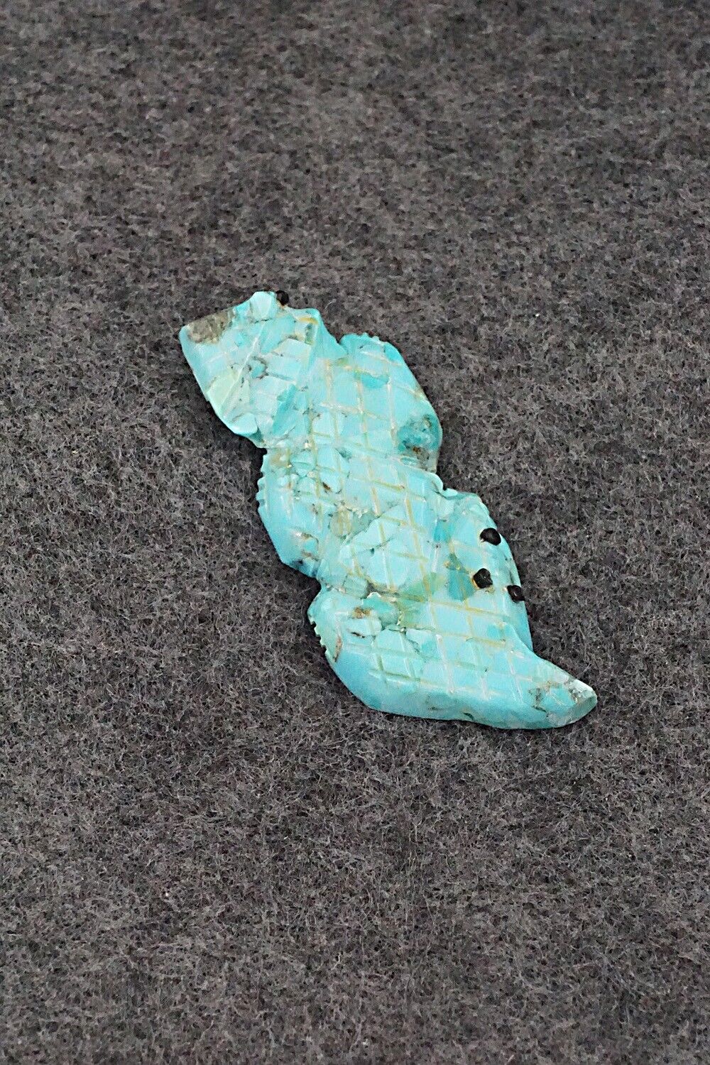 Horned Toad Zuni Fetish Carving - Danette Laate