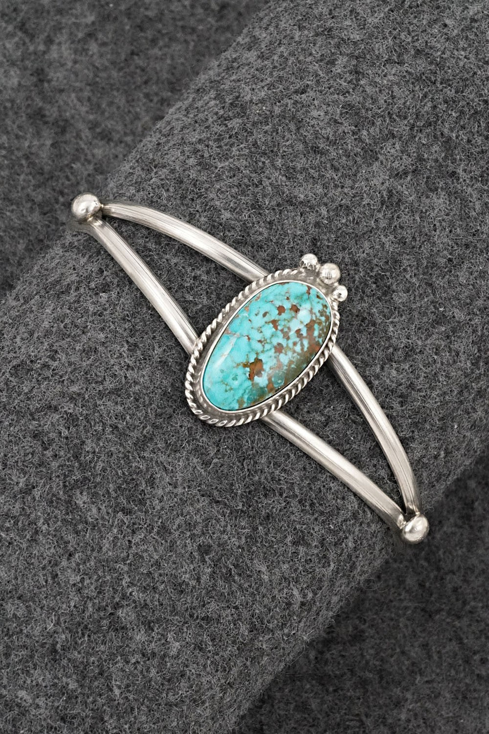 Turquoise & Sterling Silver Bracelet - Rena Begay