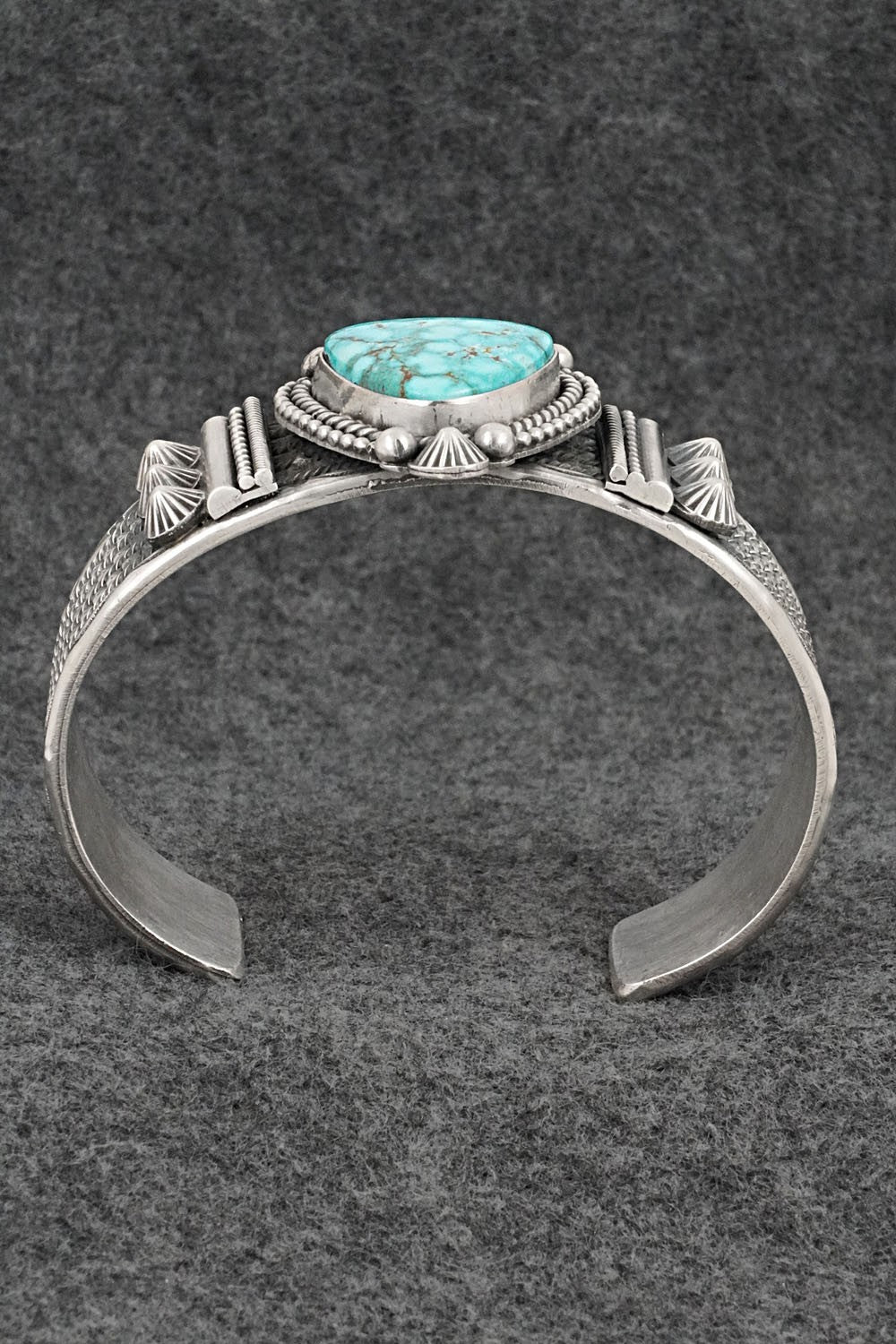 Turquoise & Sterling Silver Bracelet - Michael Calladitto
