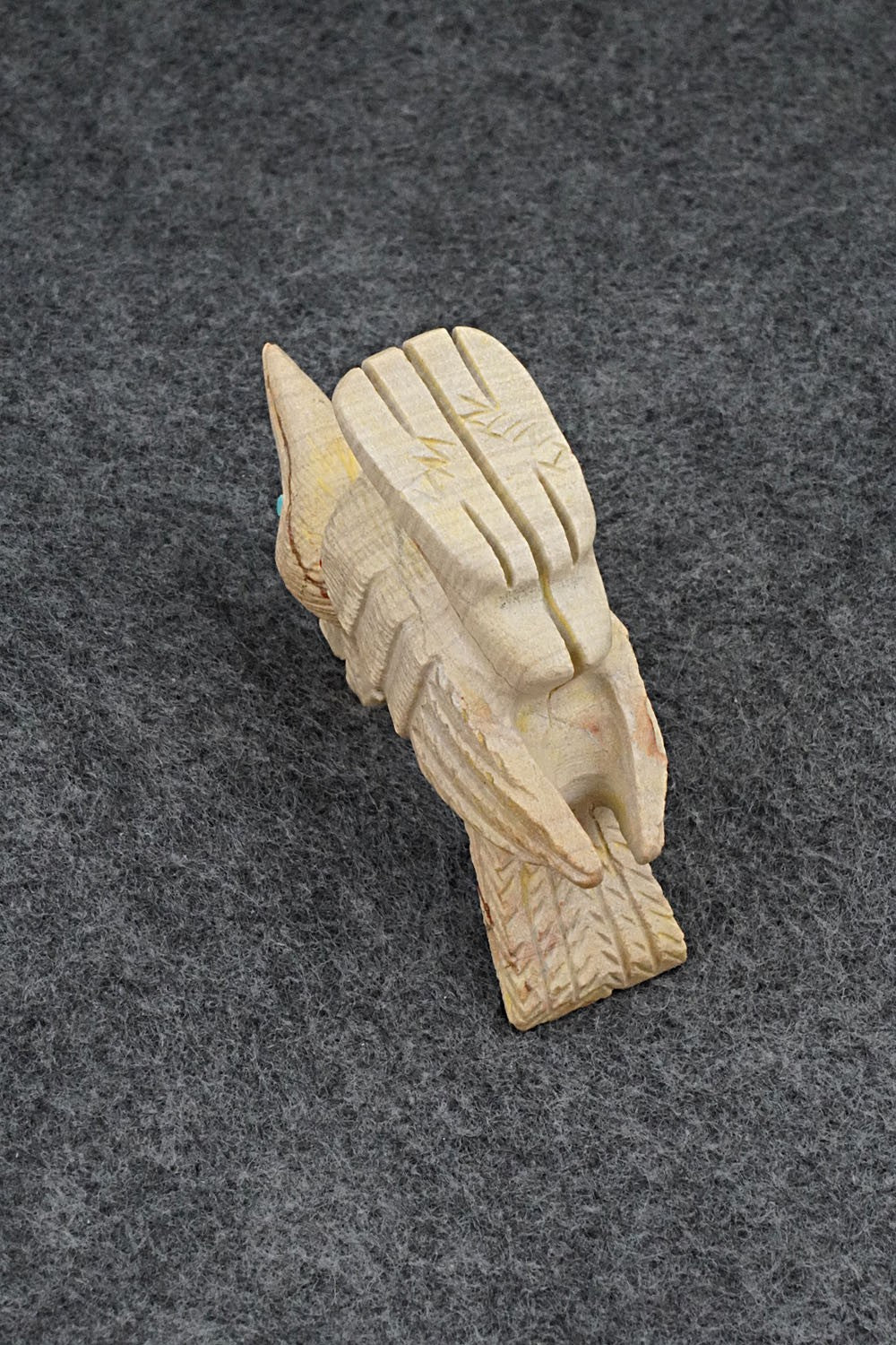 Roadrunner Zuni Fetish Carving - Douglas Martza