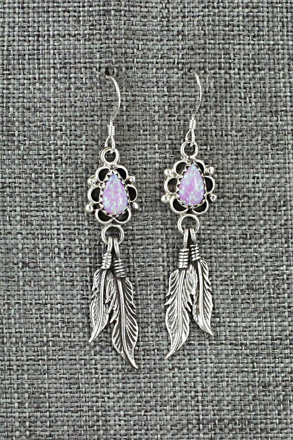Opalite & Sterling Silver Earrings - Sharon McCarthy
