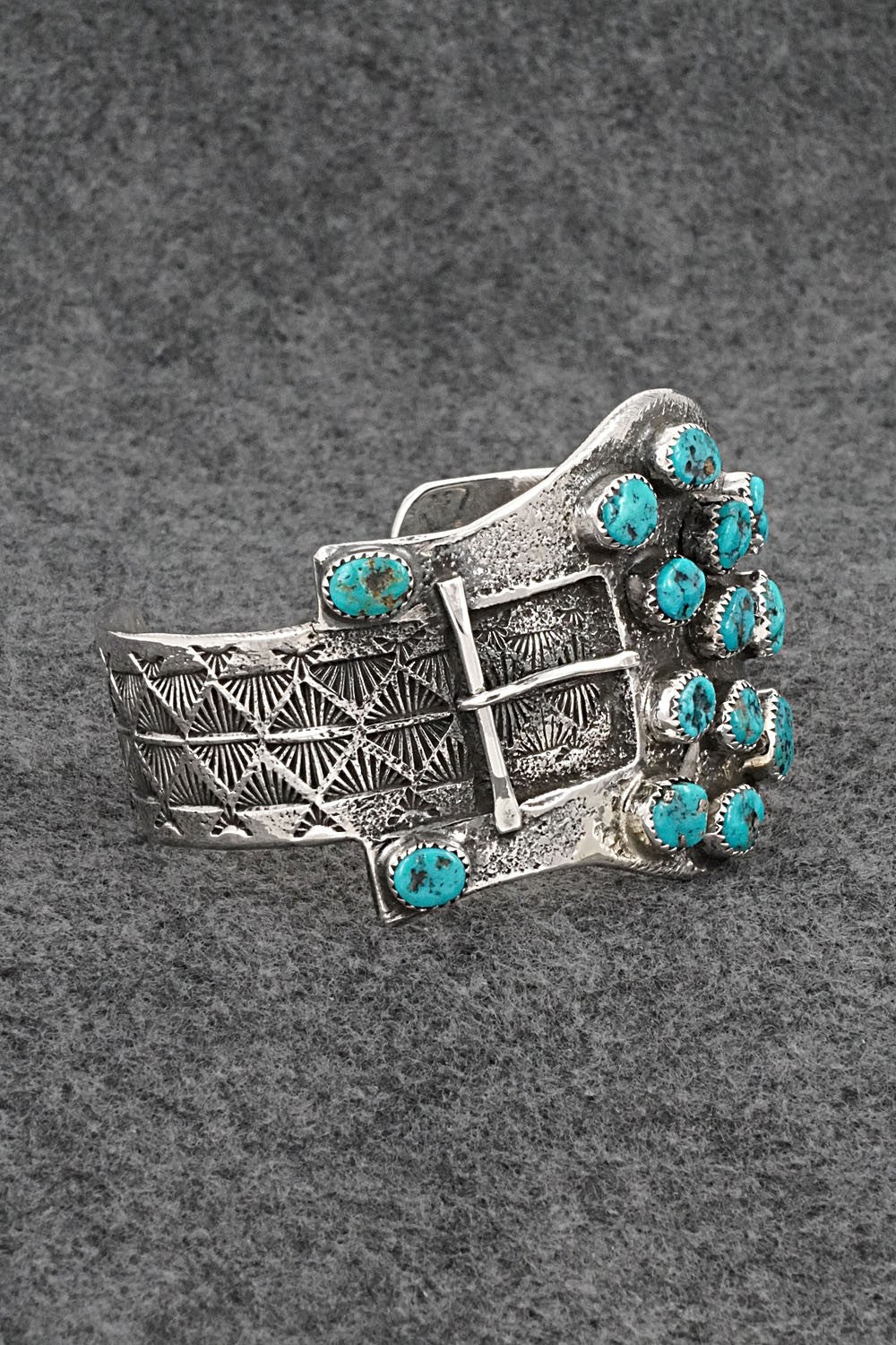 Turquoise & Sterling Silver Bracelet - Delbert Arviso