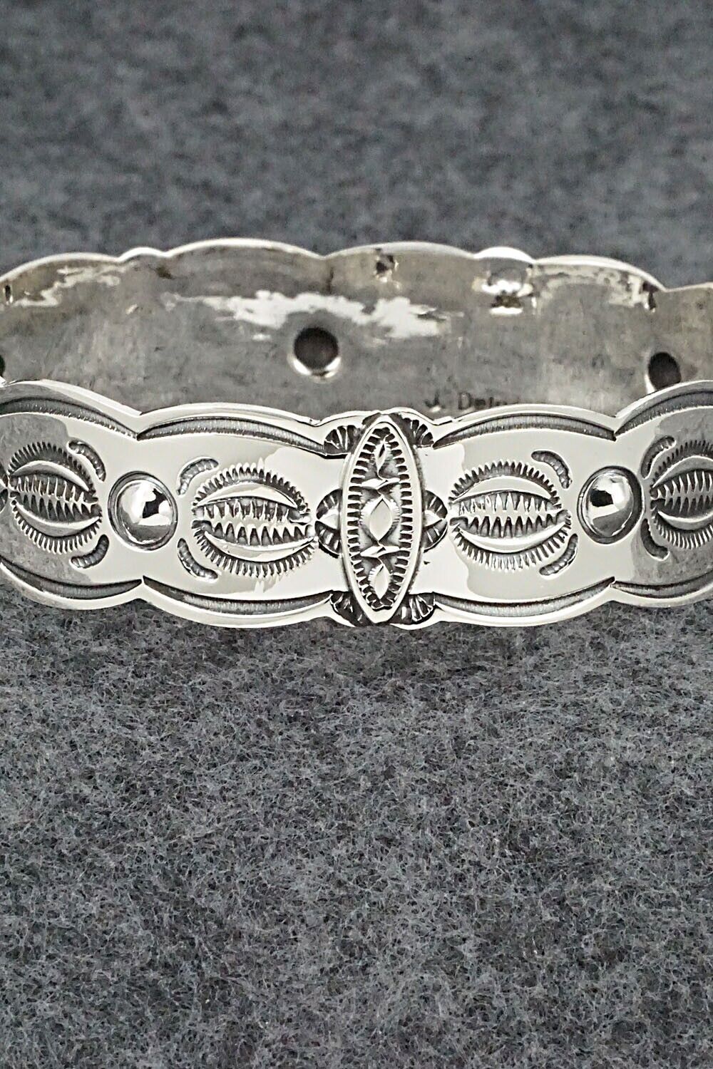 Sterling Silver Bangle Bracelet - Jeremy Delgarito
