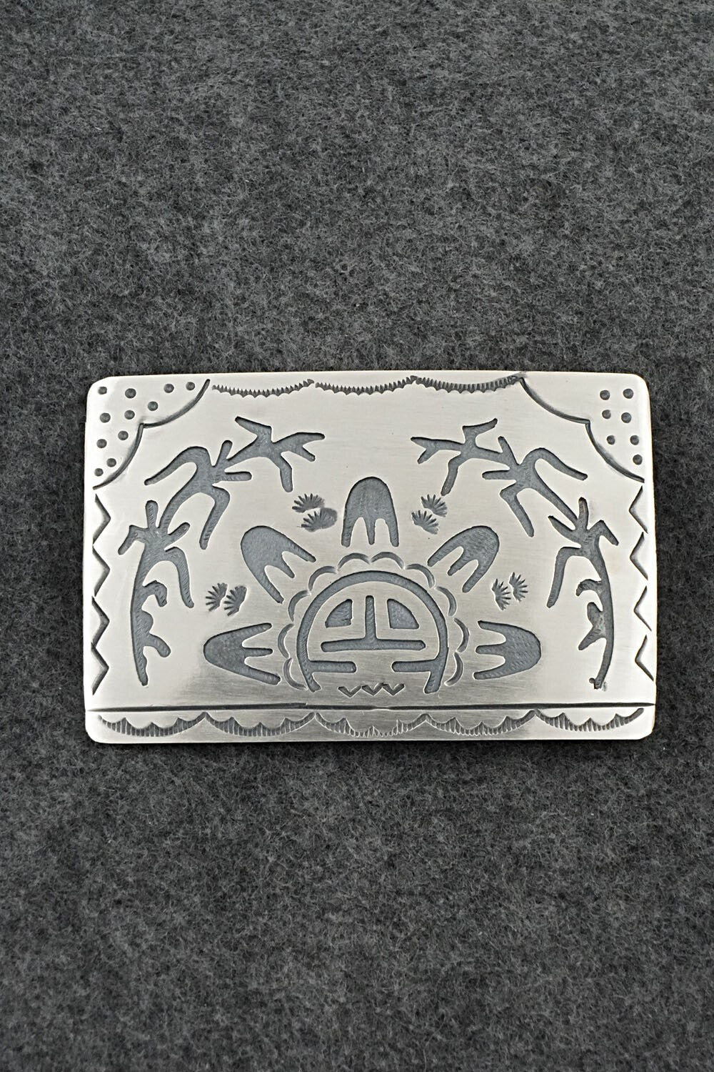 Sterling Silver Belt Buckle - Ralph Bia Jr.