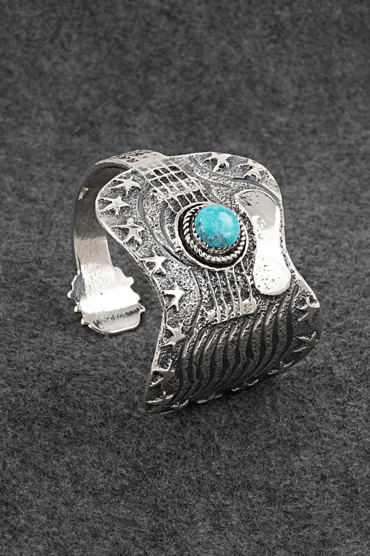 Turquoise & Sterling Silver Bracelet - Delbert Arviso