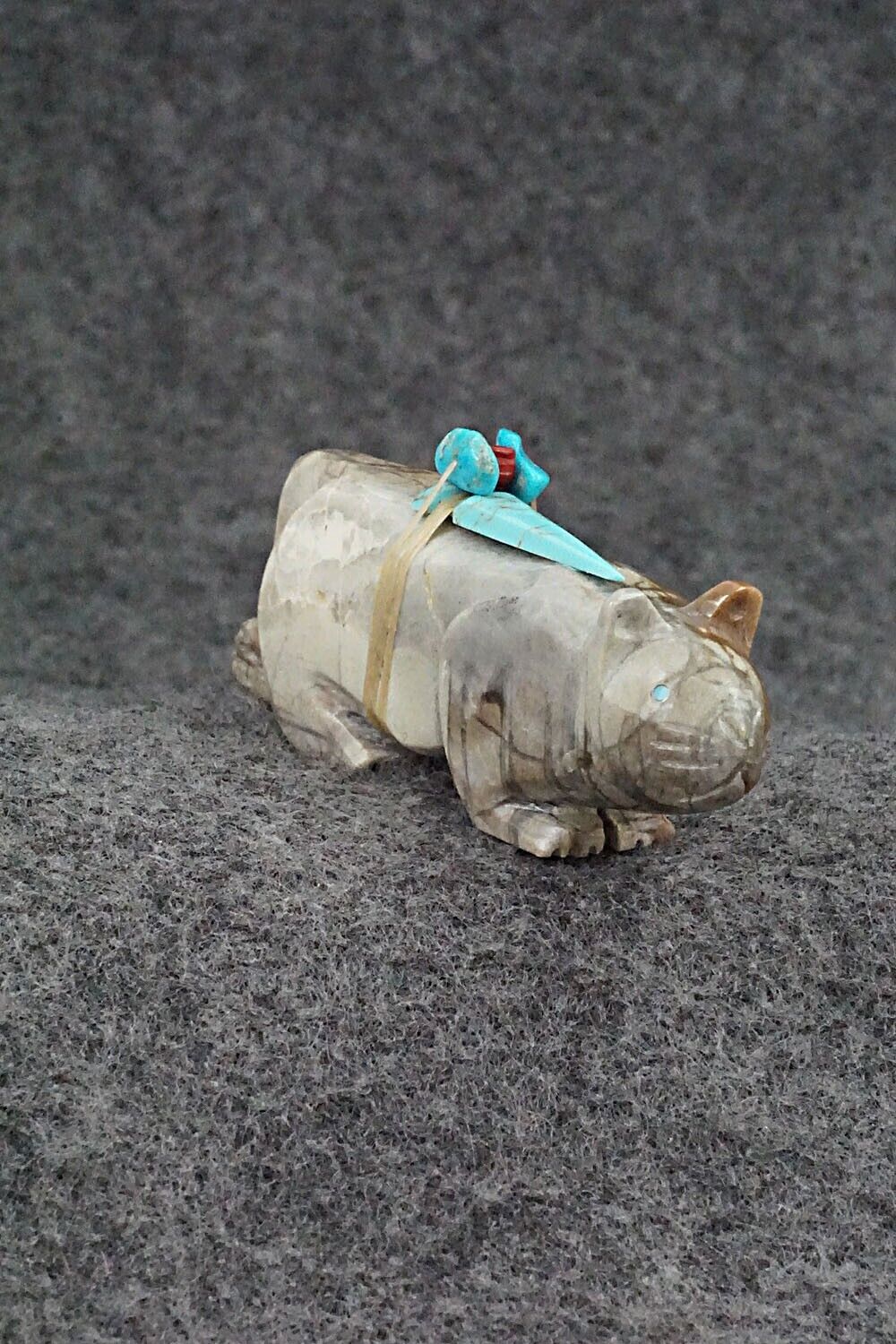 Mountain Lion Zuni Fetish Carving - Alex Tsethlikai