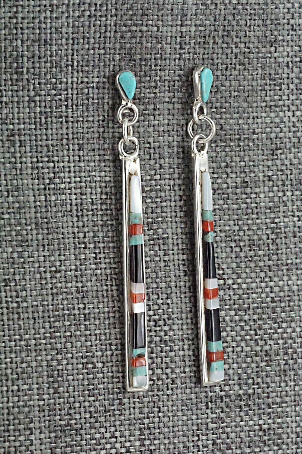 Multi-Stone & Sterling Silver Earrings - Jeanette Chavez