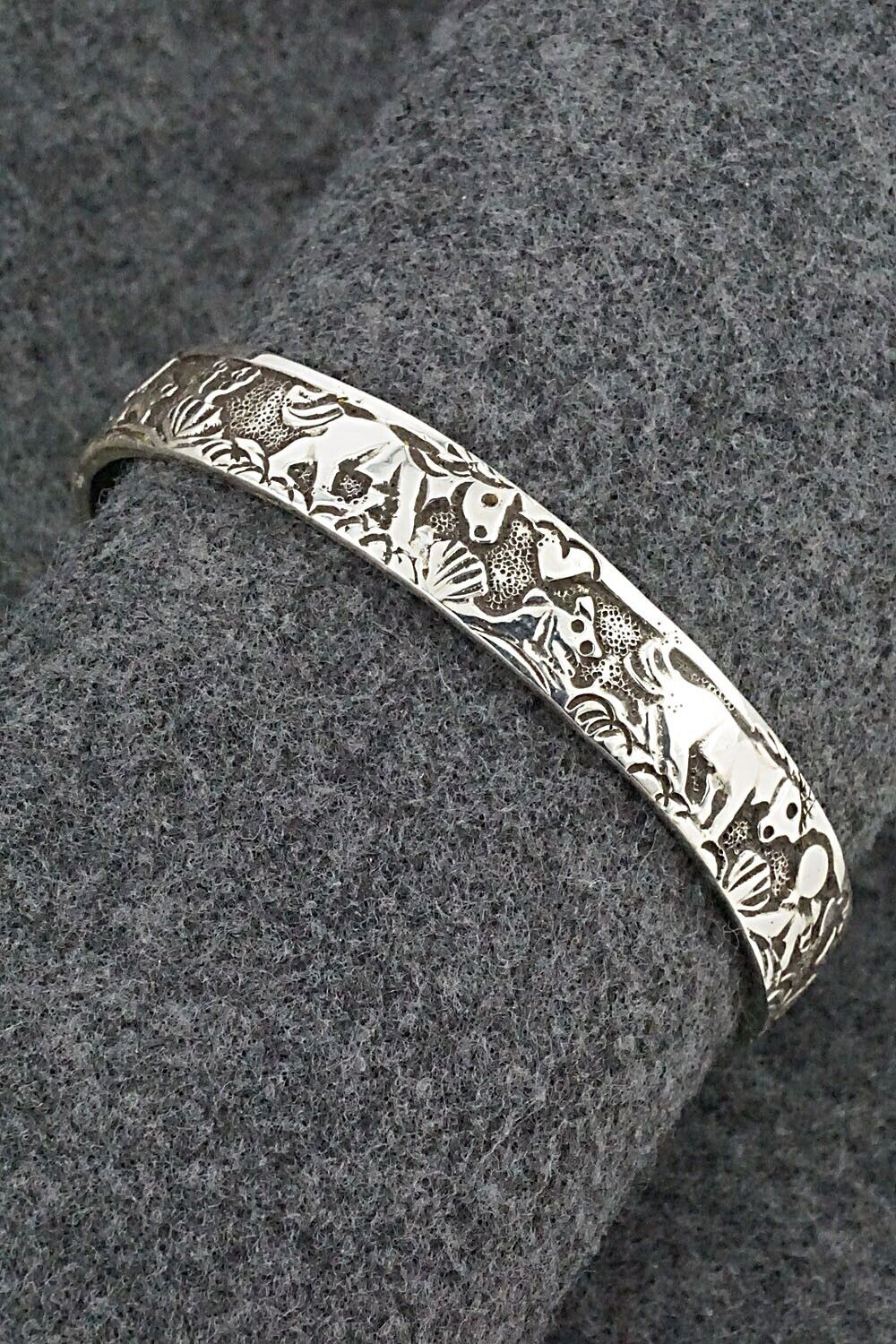 Sterling Silver Bracelet - Lloyd Becenti