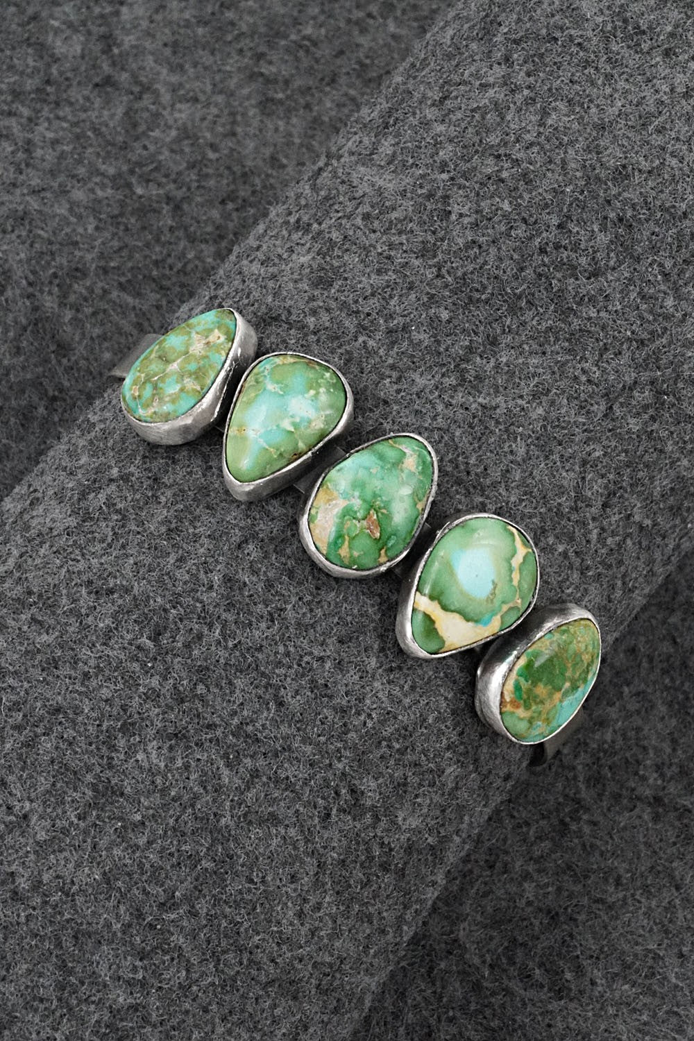 Turquoise & Sterling Silver Bracelet - Verley Betone