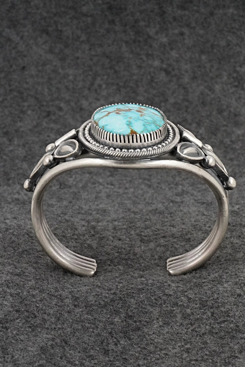 Turquoise & Sterling Silver Bracelet - Mark Yazzie
