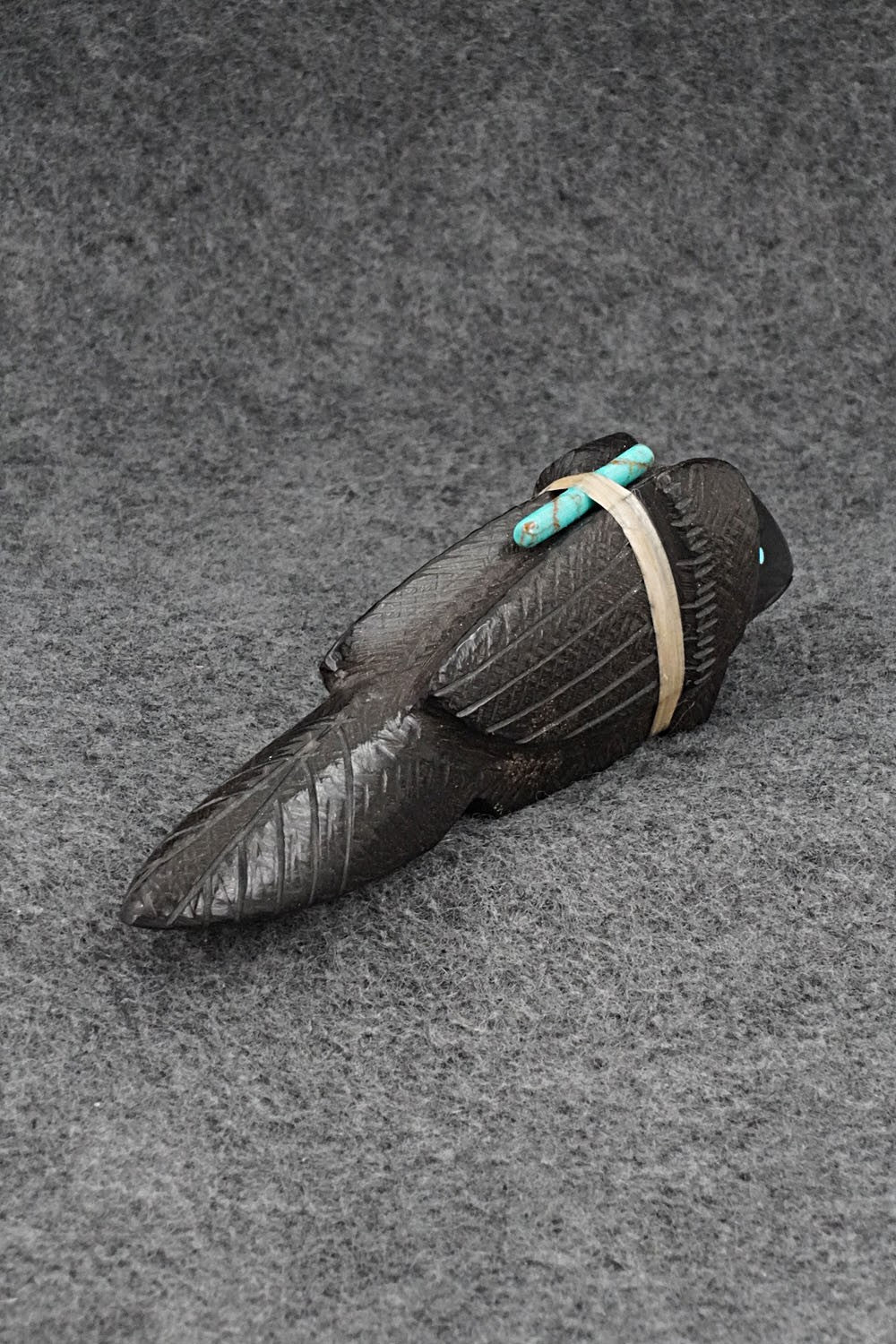 Crow Zuni Fetish Carving - Herb Halate