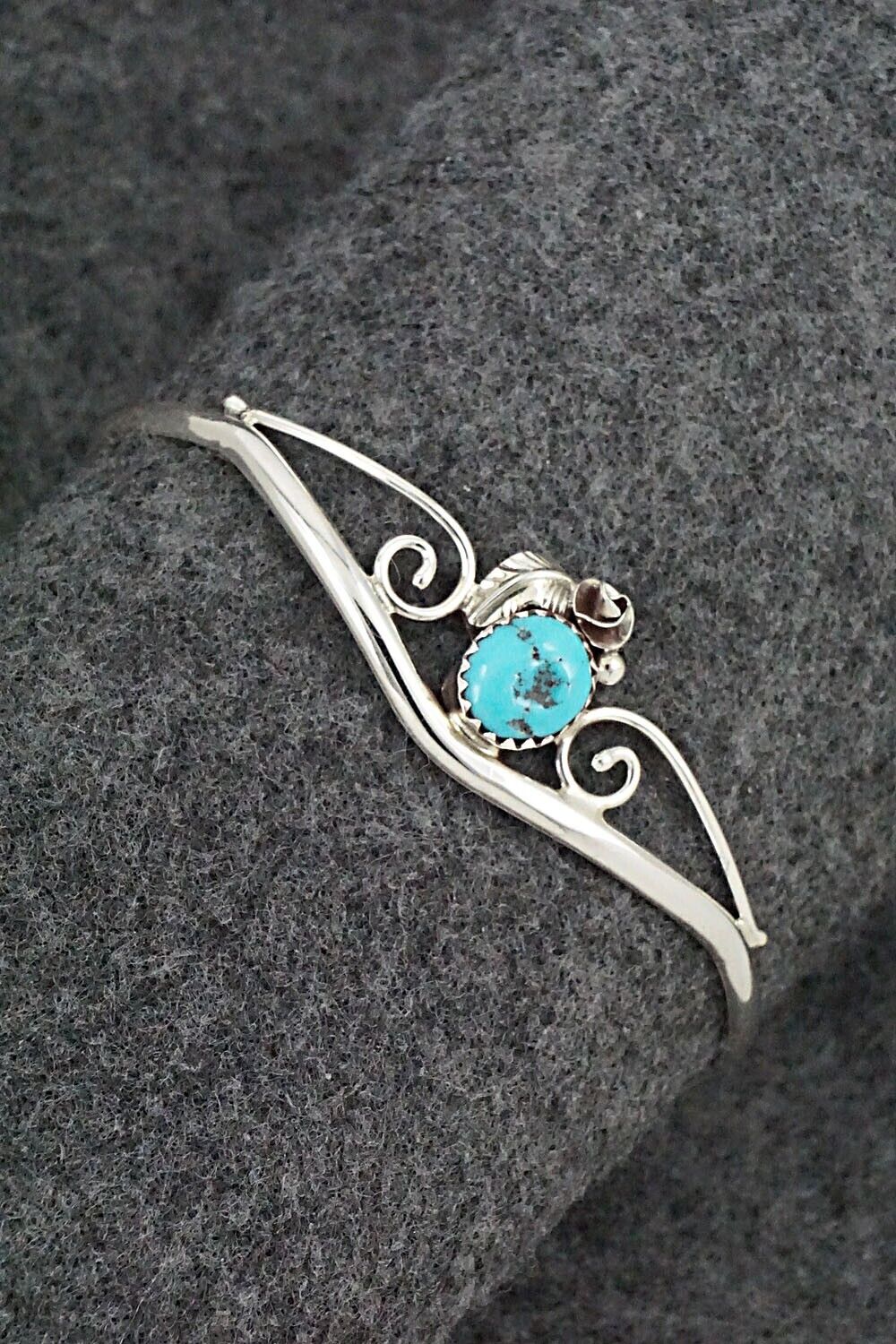 Turquoise & Sterling Silver Bracelet - Max Calladitto