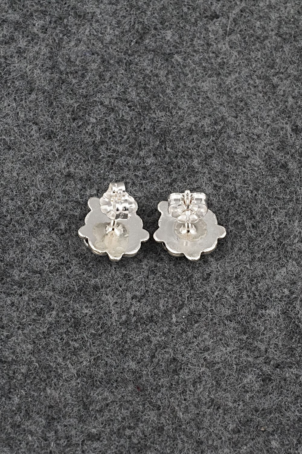 Turquoise & Sterling Silver Earrings - Carrie Wasela