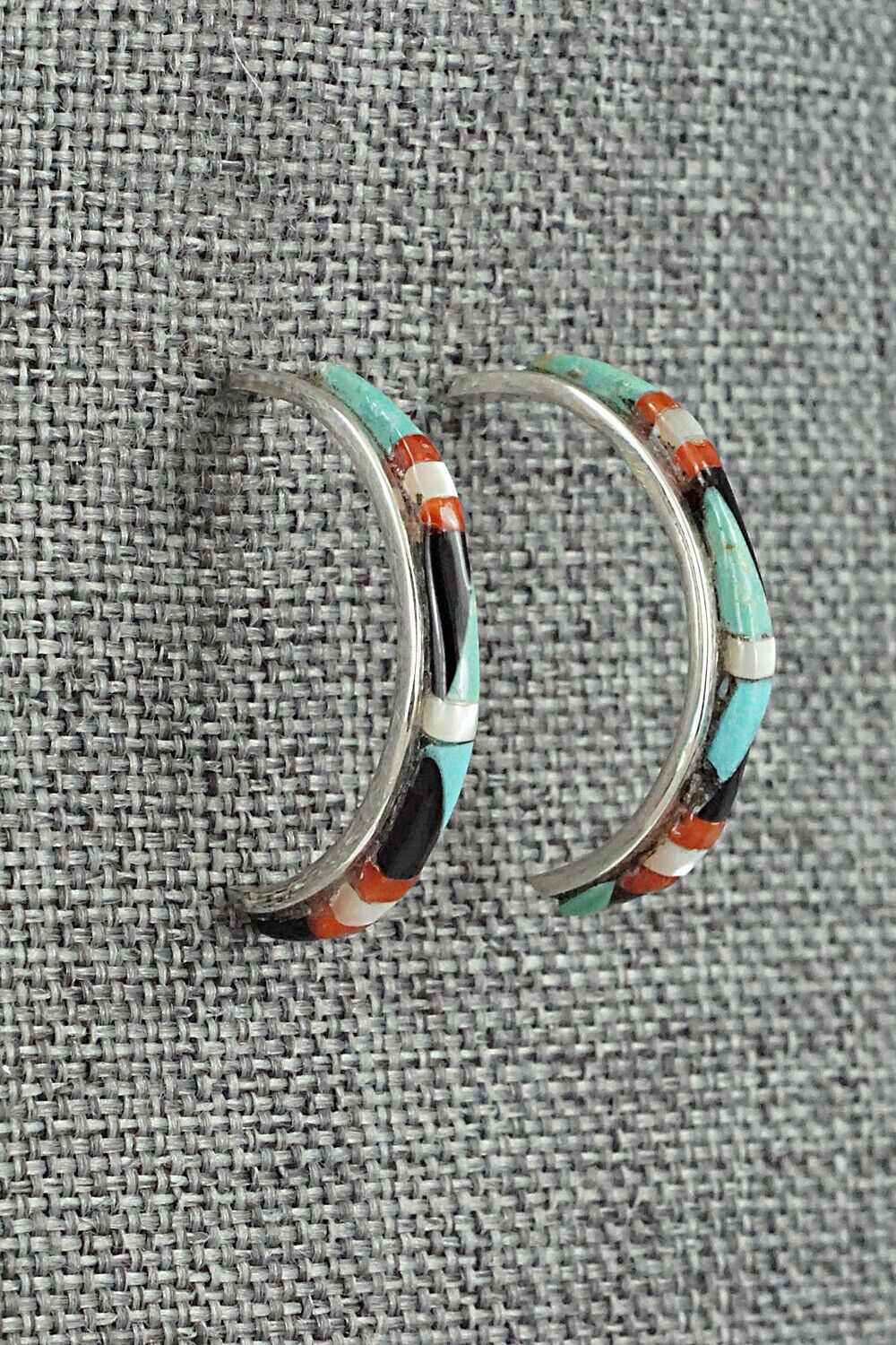Multi-Stone & Sterling Silver Earrings - Jeannette Chavez