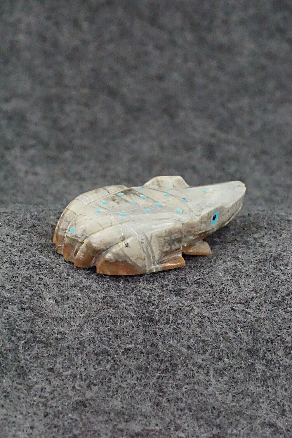 Frog Zuni Fetish Carving - Alex Tsethlikai