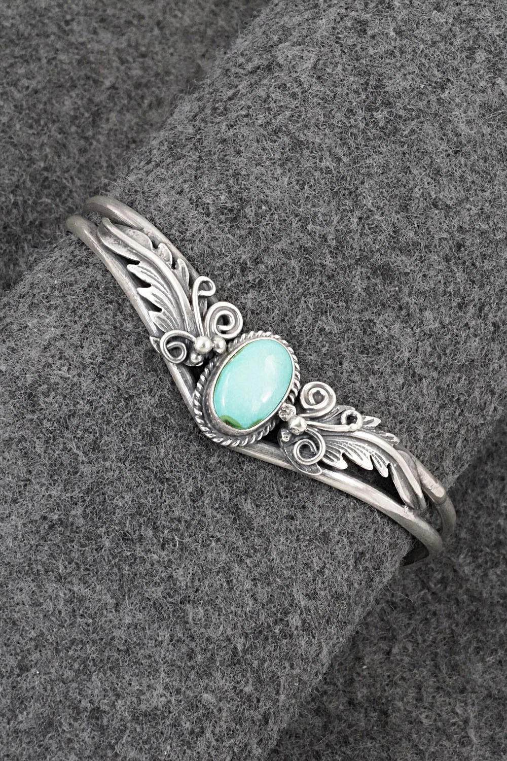 Turquoise & Sterling Silver Bracelet - Jemson Henio