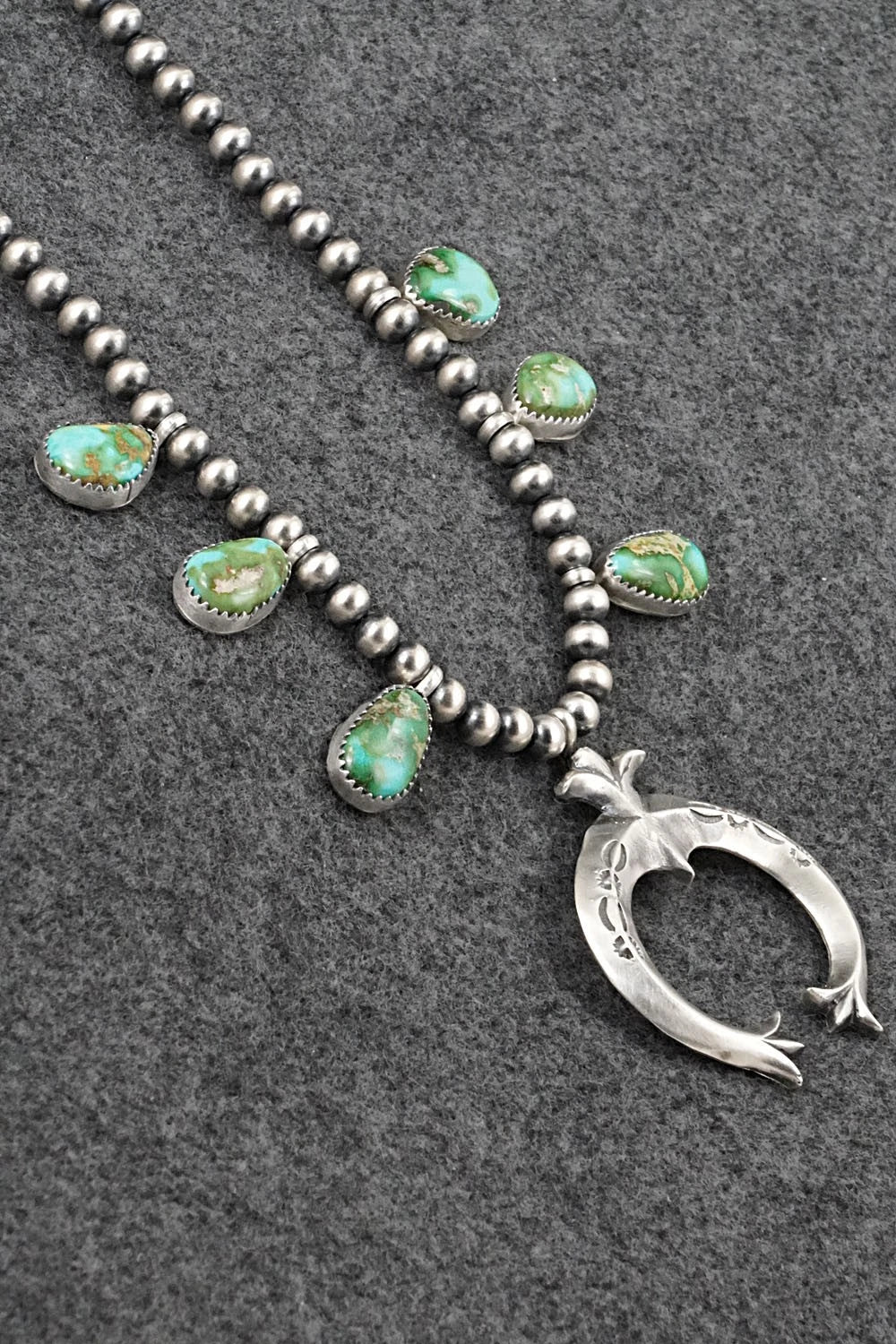 Turquoise & Sterling Silver Necklace - Latricia Largo