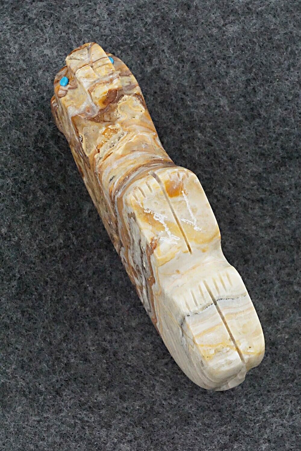 Bear Zuni Fetish Carving - Reynold Lunasee