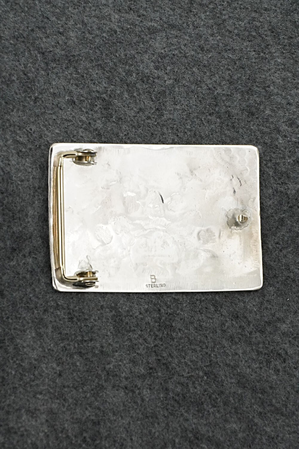 Sterling Silver Belt Buckle - Ralph Bia Jr.