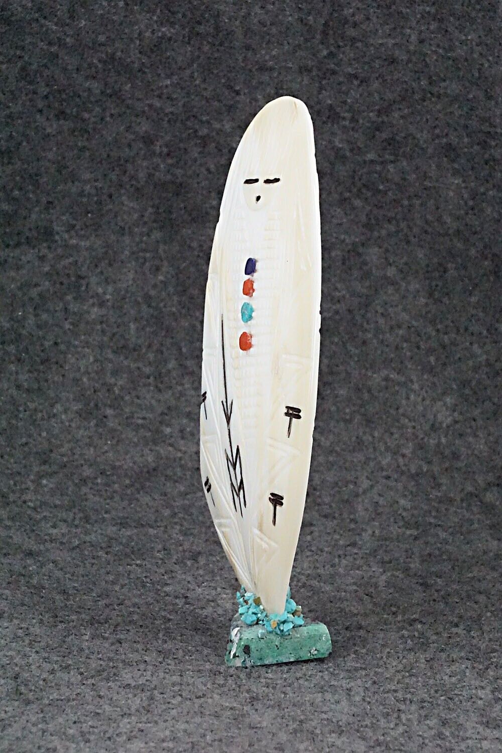 Corn Maiden Zuni Fetish Carving - Gloria Chattin