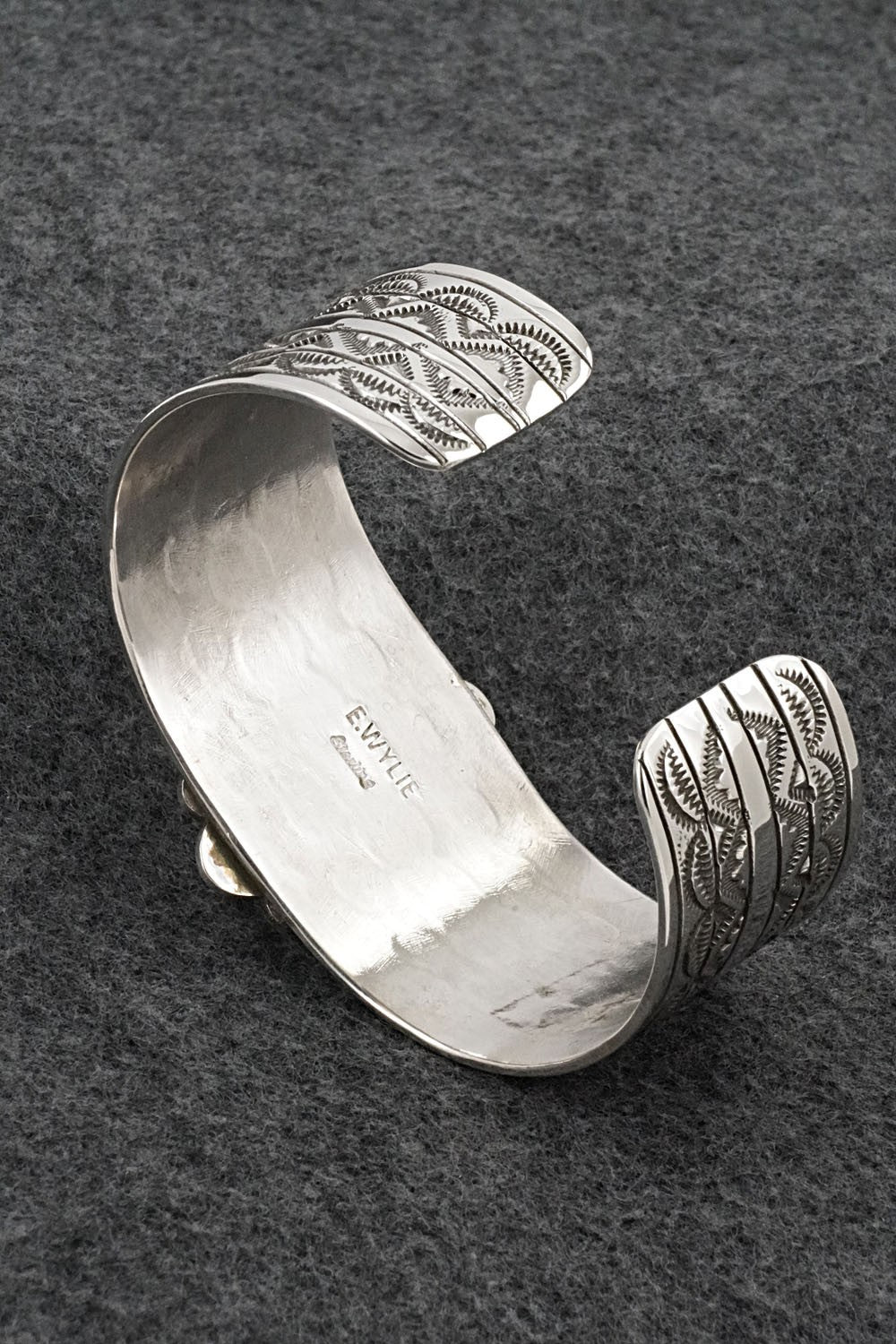 Turquoise & Sterling Silver Bracelet - Eula Wylie