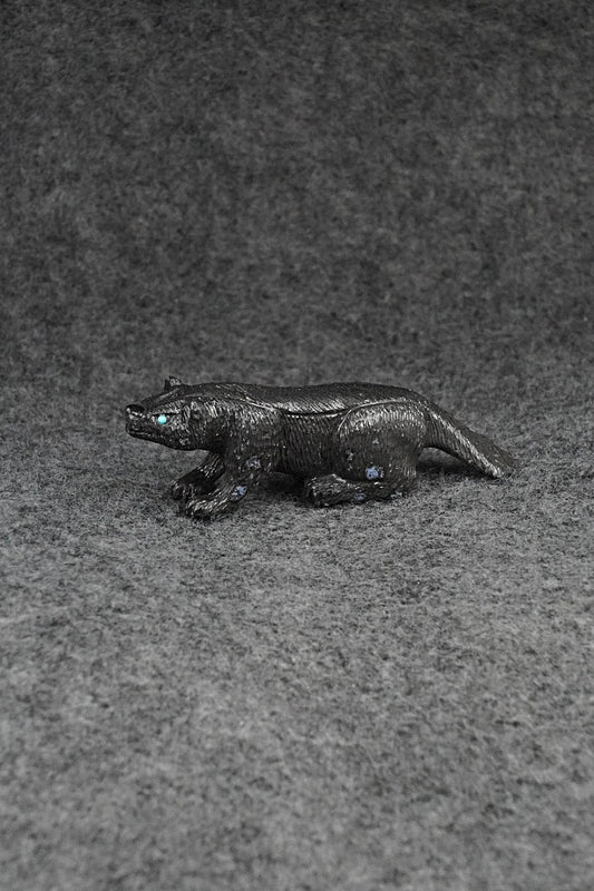 Badger Zuni Fetish Carving - Florentino Martinez