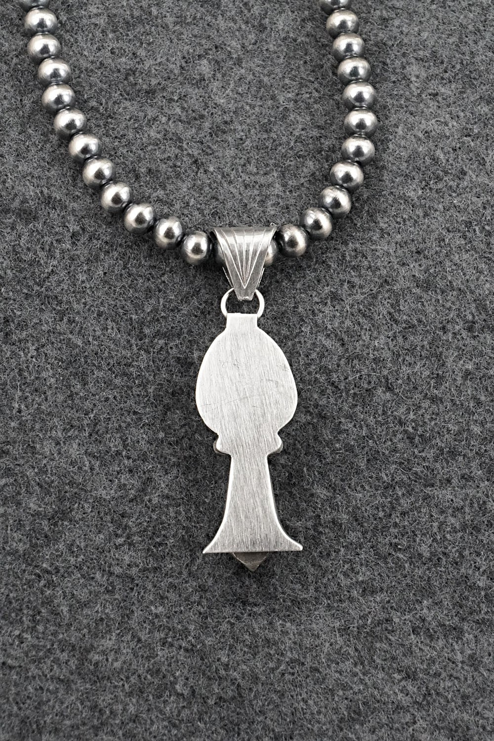 Turquoise & Sterling Silver Necklace - Samuel Yellowhair