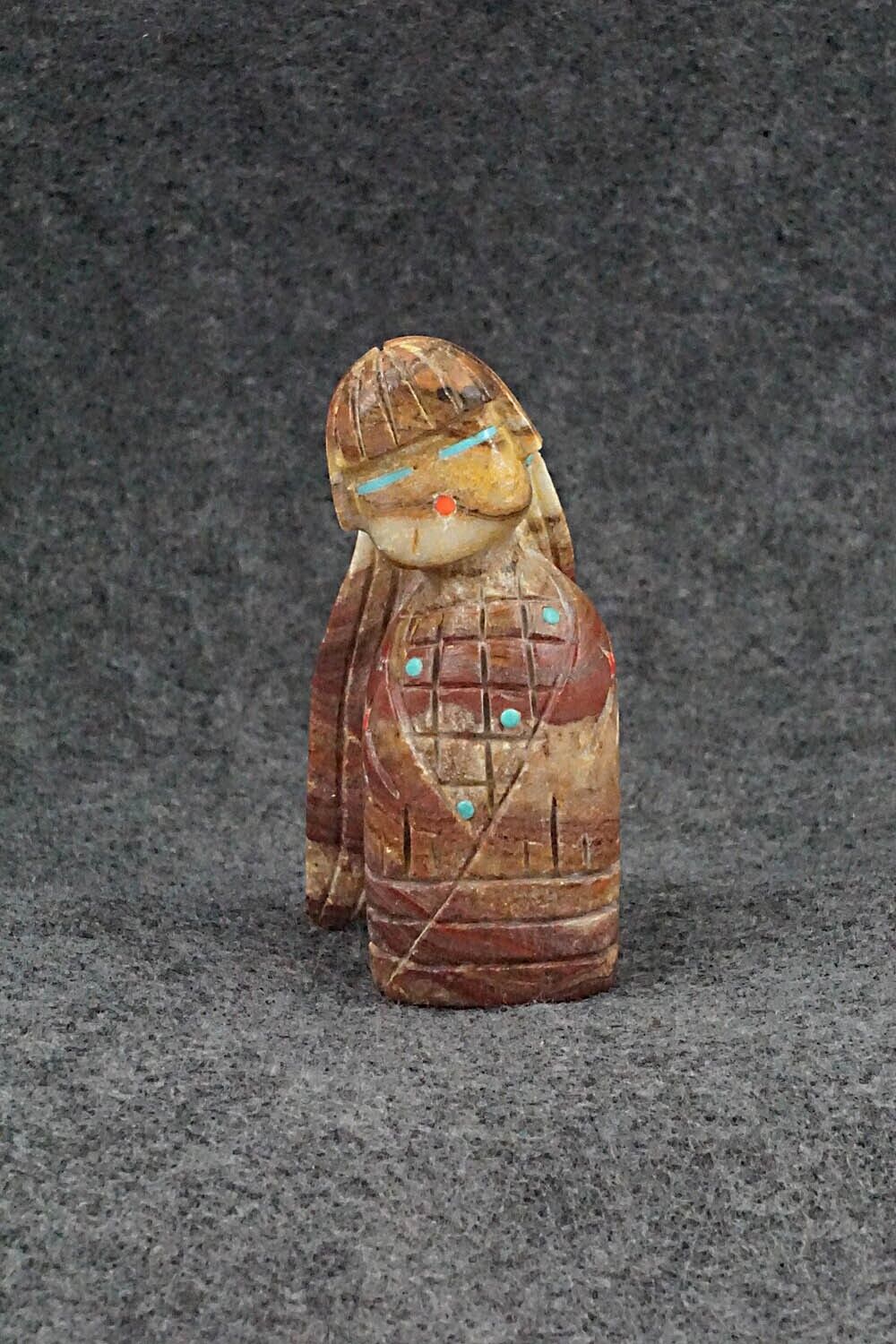 Corn Maiden Zuni Fetish Carving - Douglas Martza