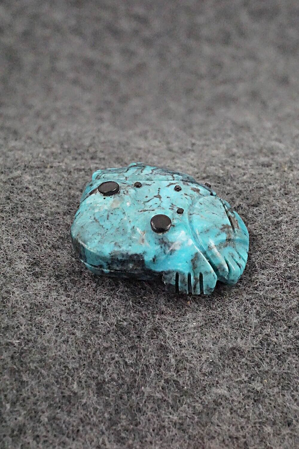 Frog Zuni Fetish Carving - Reynold Lunasee