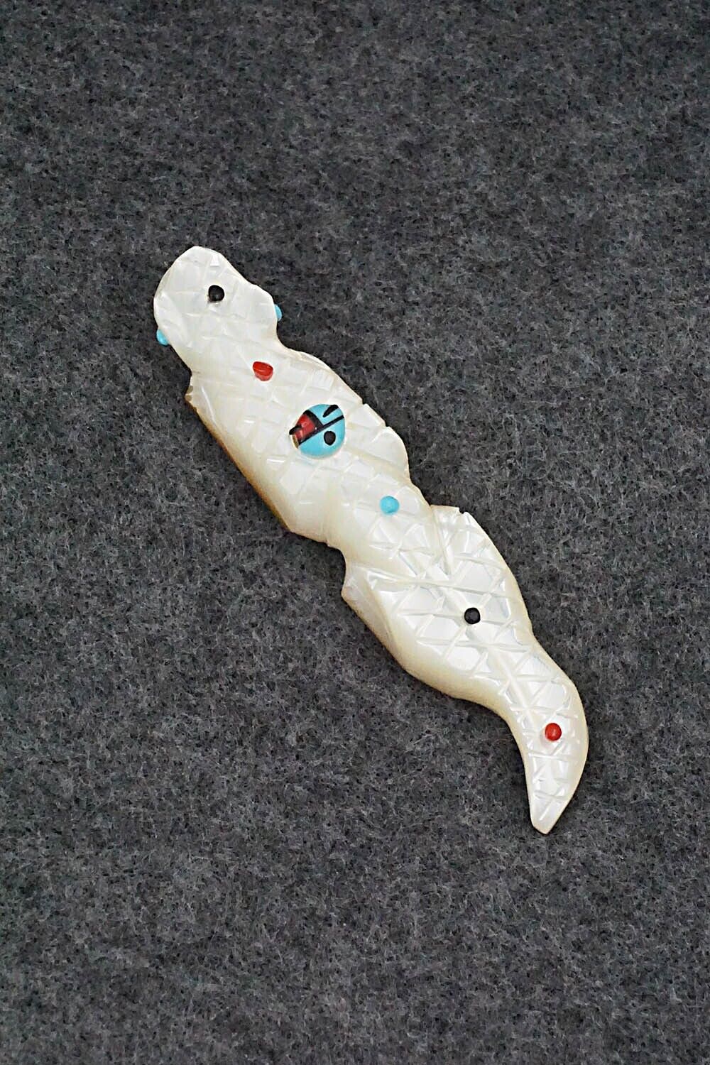 Lizard Zuni Fetish Carving - Danette Laate