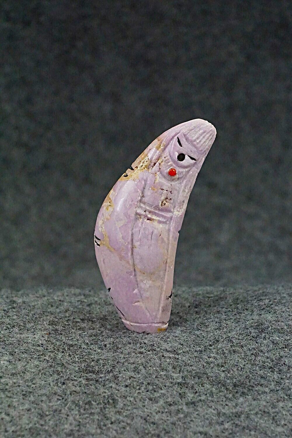 Corn Maiden Zuni Fetish Carving - Sandra Quandelacy