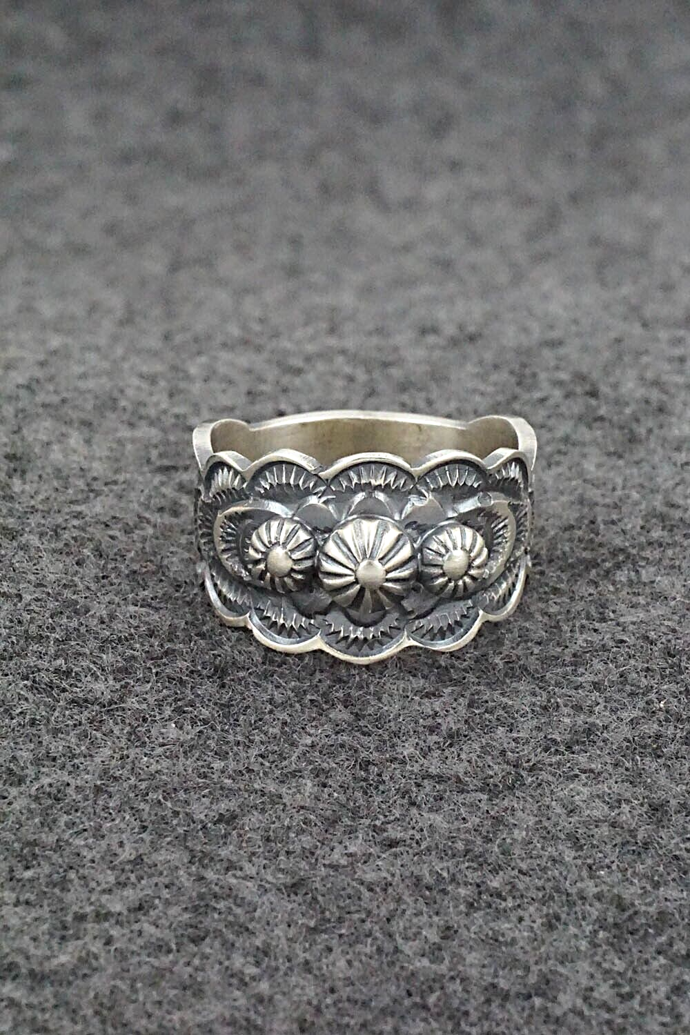 Sterling Silver Ring - Bennie Ramone - Size 10.25