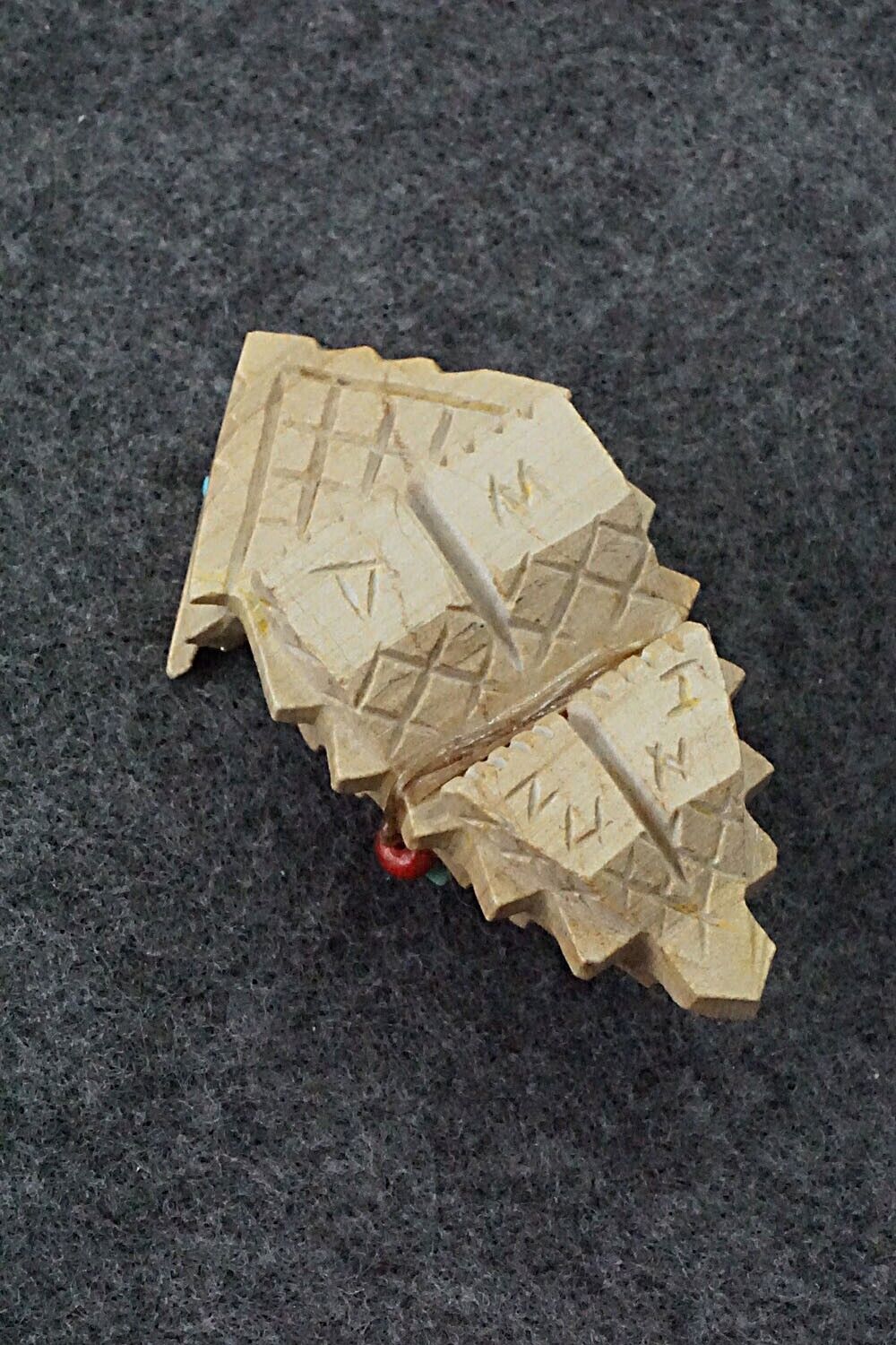 Horned Toad Zuni Fetish Carving - Douglas Martza