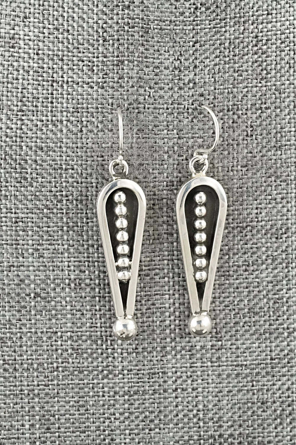 Sterling Silver Earrings - Jonathan Nez